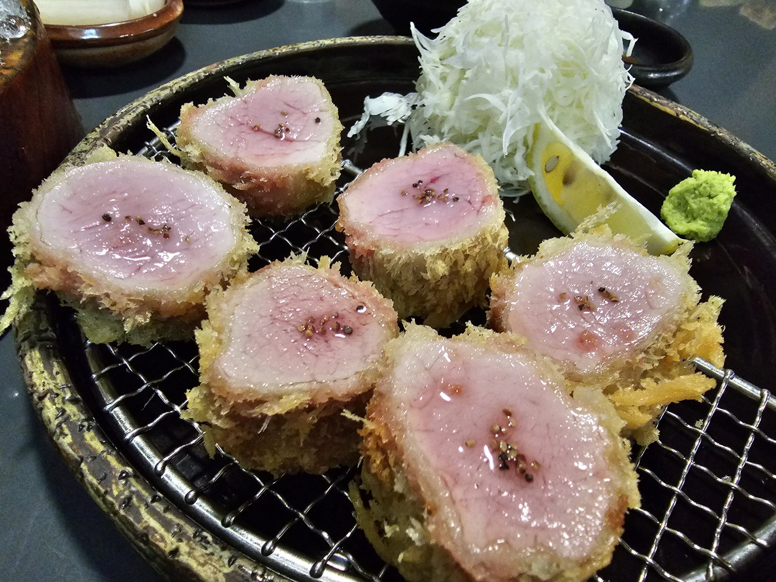 The Tenderloin Donkatsu is incredibly tender and lean