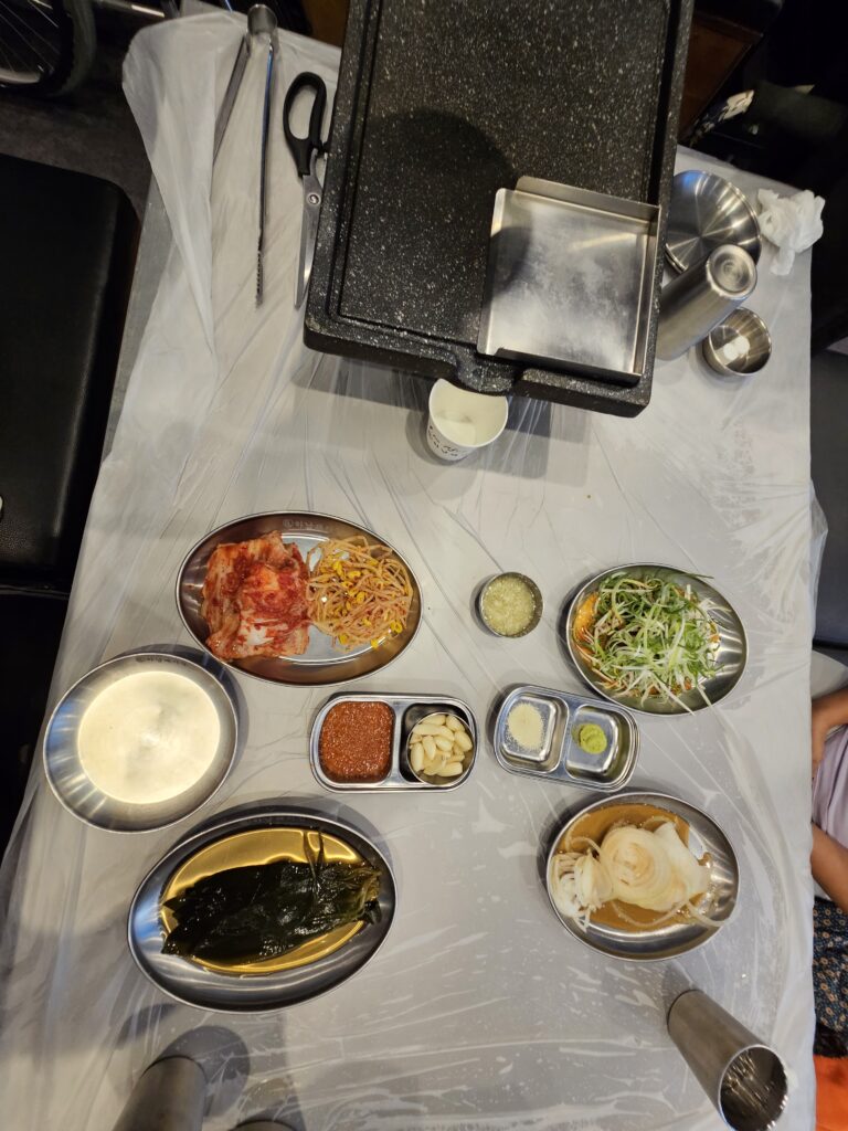 Korean style Pork belly samgyeopsal for Pork dining